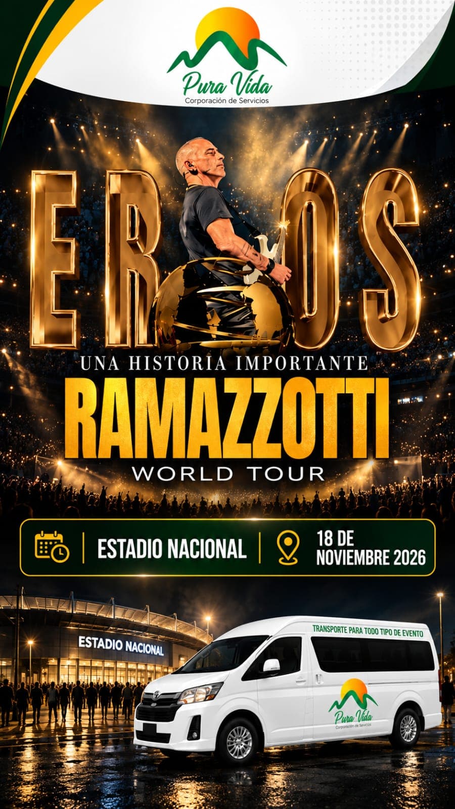 Banner de Eros Ramazzotti